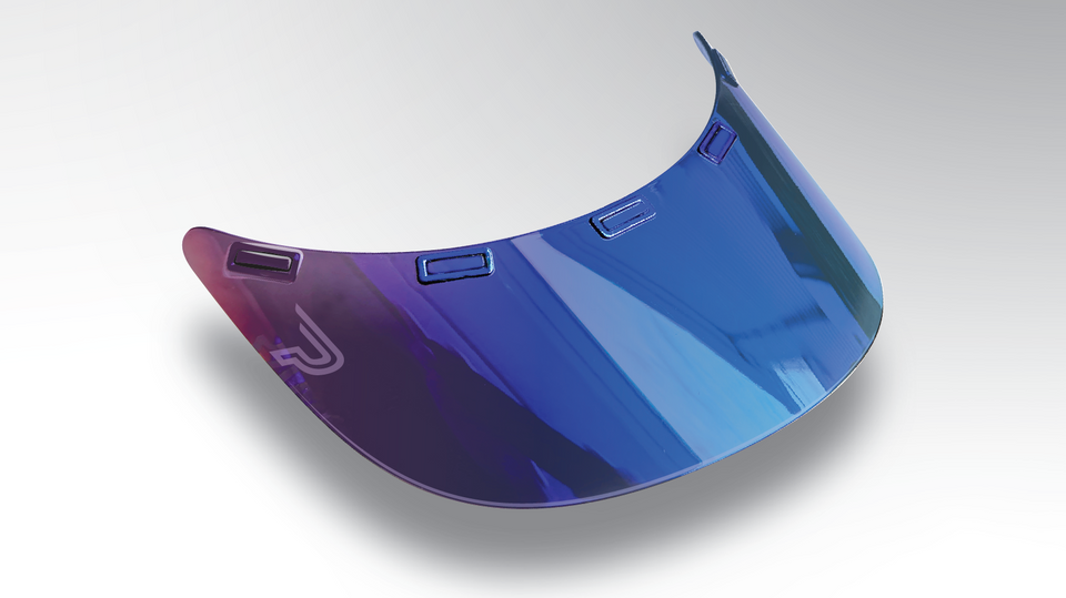 P2 REPLACEMENT VISOR_ Flash Blue