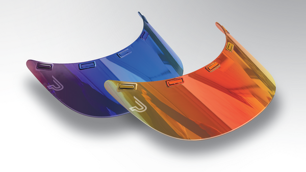 P2 REPLACEMENT VISOR 2-pack_ Flash Red + Flash Blue
